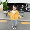 S11268B Latest modest water proof windbreaker solid color ruffled jacket