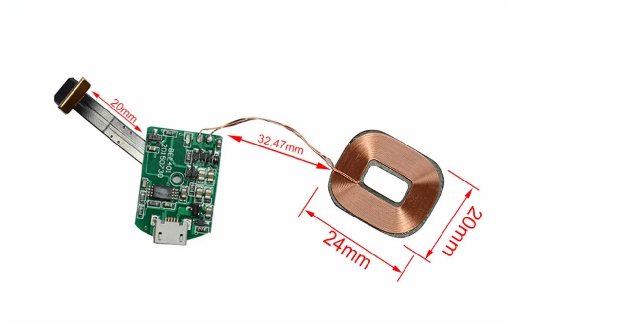 Customized OEM ODM  safe and low-cost wireless charging mould custom 5V/500mah