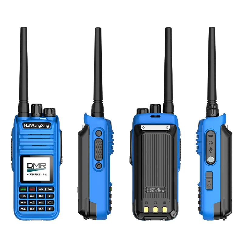 Radio Walkie Talkie Pd-9000ex Explosion-proof Dmr Dual Time Slot ...