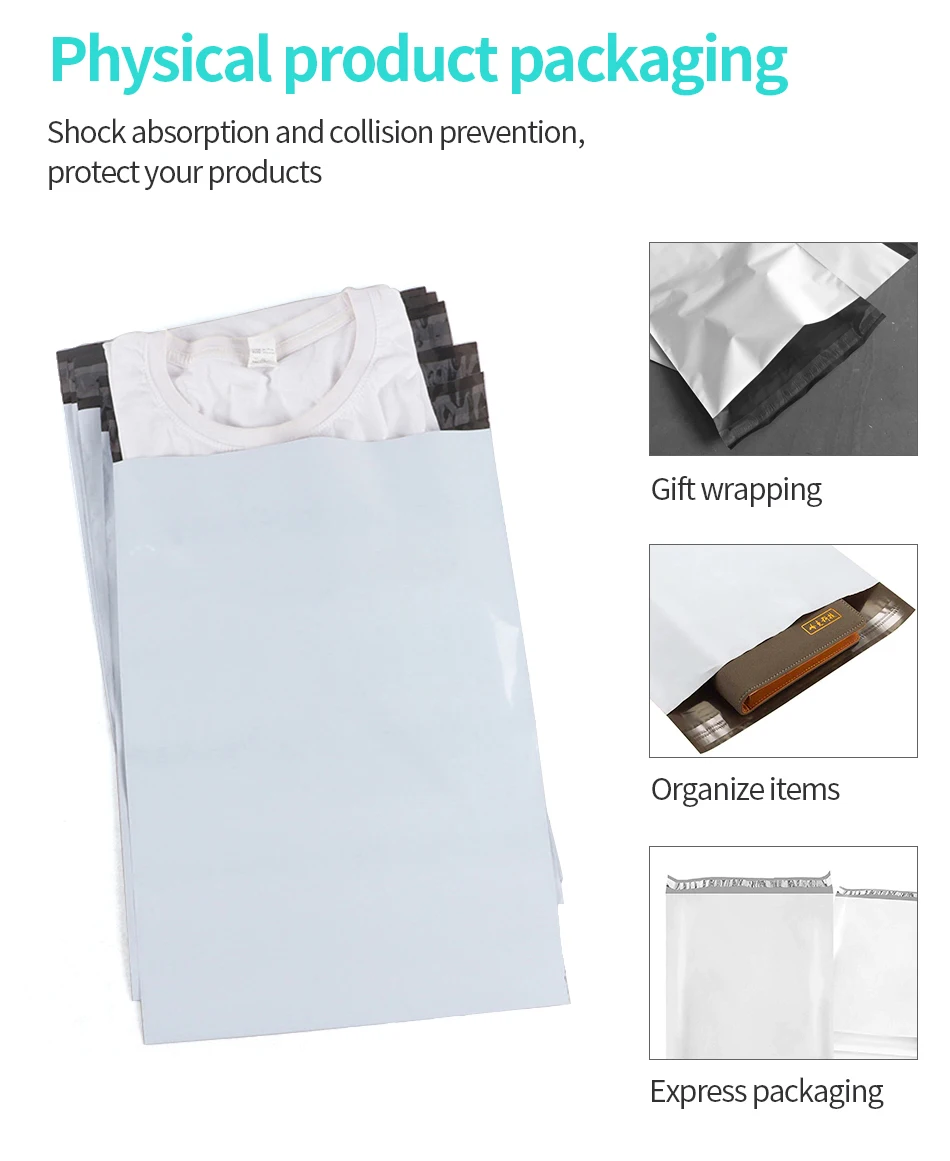 clear plastic bags for shipping clothing