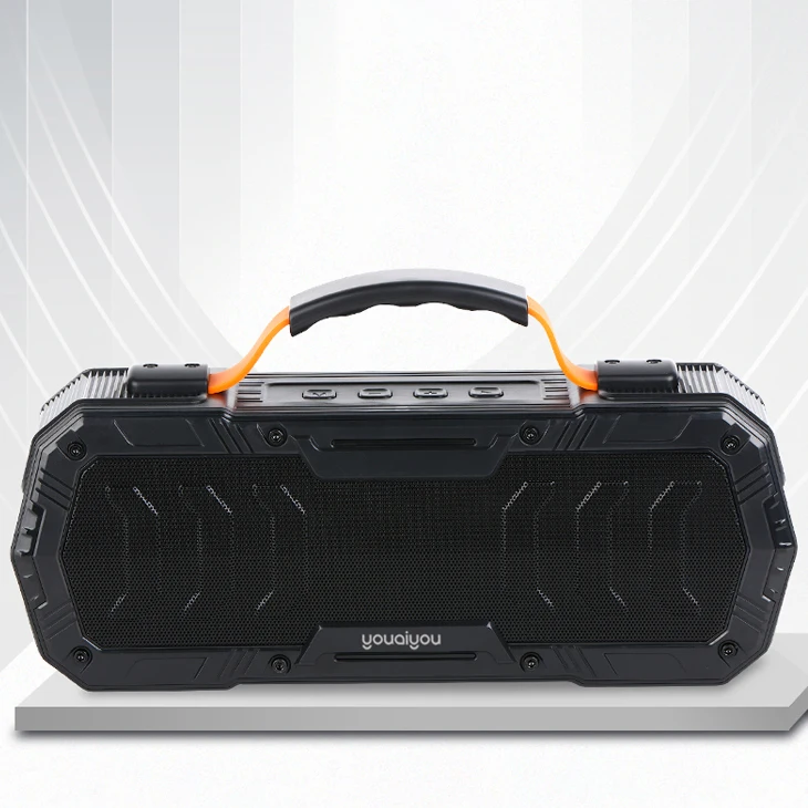 Wireless Speaker Support For Cyclic Charging Built In Super FM Antenna Hands Free Calls USB Speaker - ANKUX.COM