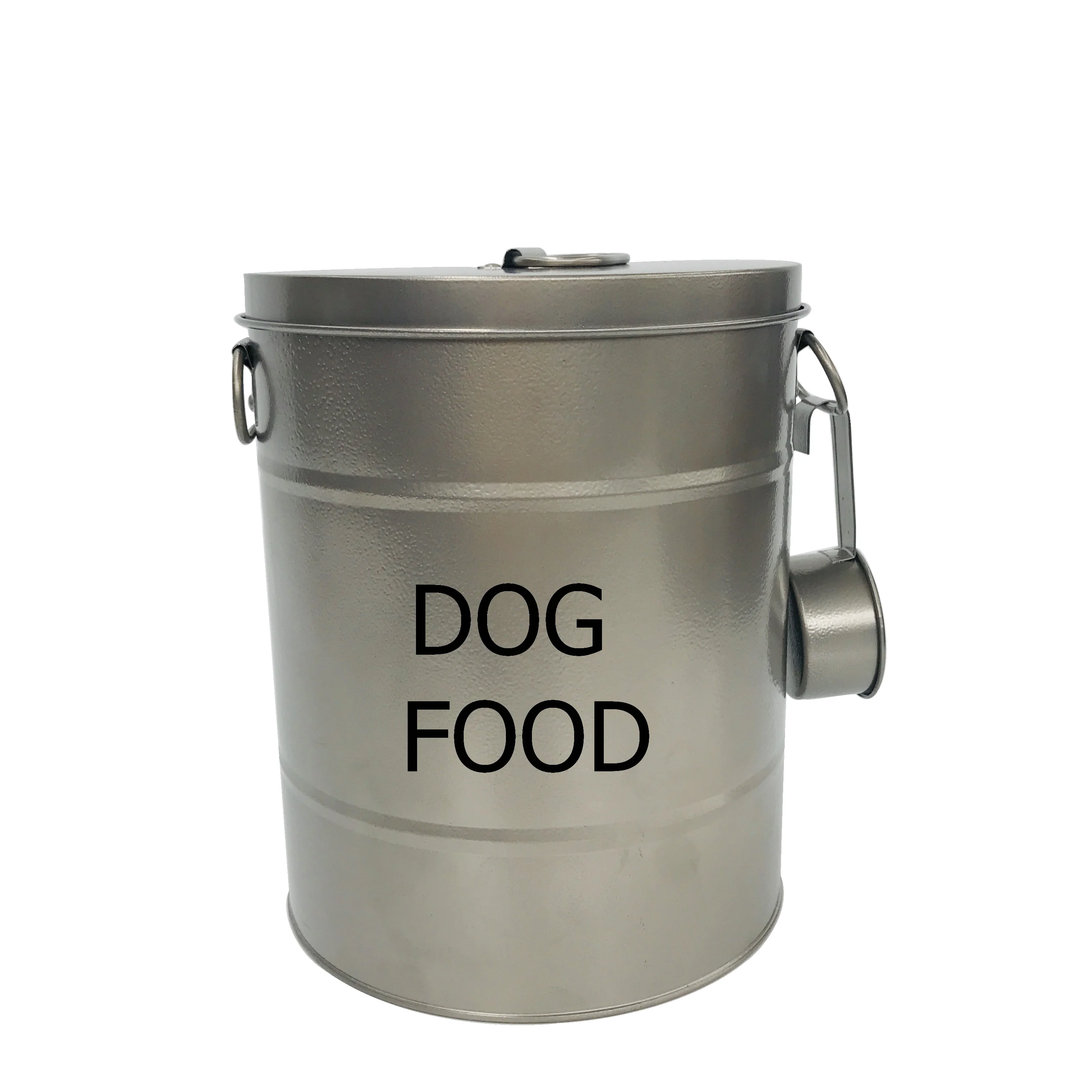 Golden Metal Dog Food Container With Scoop Buy Dog Food Container Dog Food Container With Scoop Metal Dog Food Container Product on Alibaba