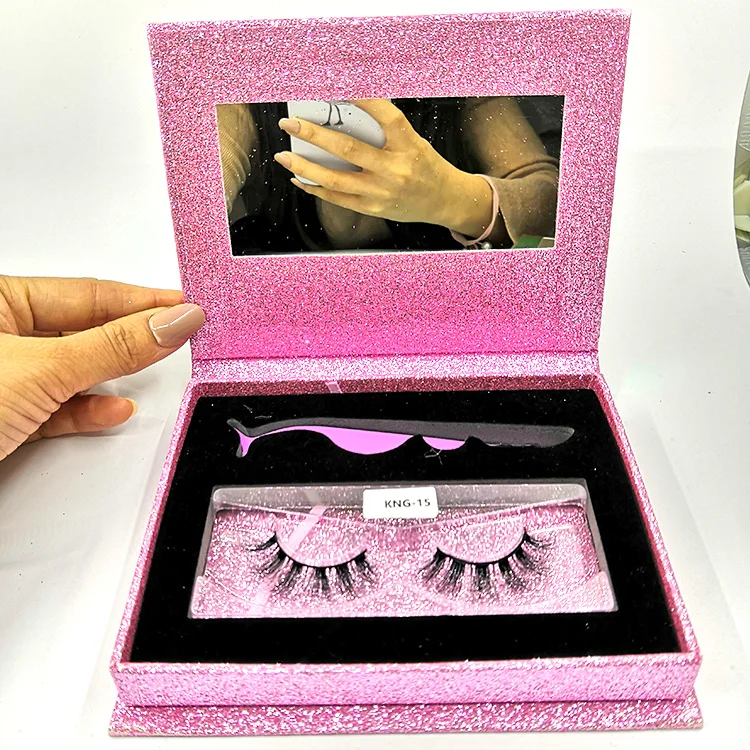 Big Cases For Strip Eyelashes With Lash Applicator 25 Mm Lashes Empty