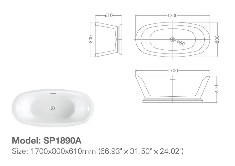 Kamali SP1890A cupc sex sitting oval bathtub mobile prices surrounds thailand small jetted soaking hot shell sale tub