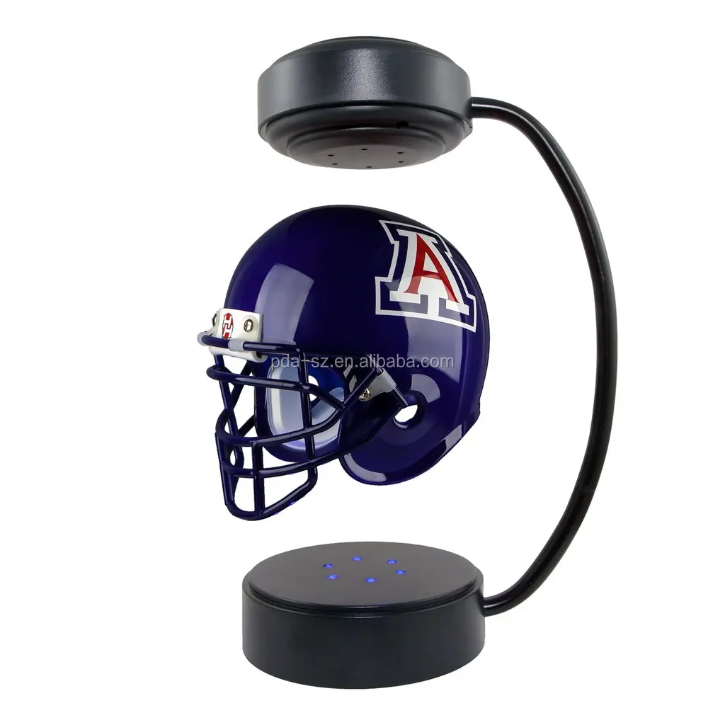 Source new magnetic levitation floating nfl football helmet dipslay racks  on m.