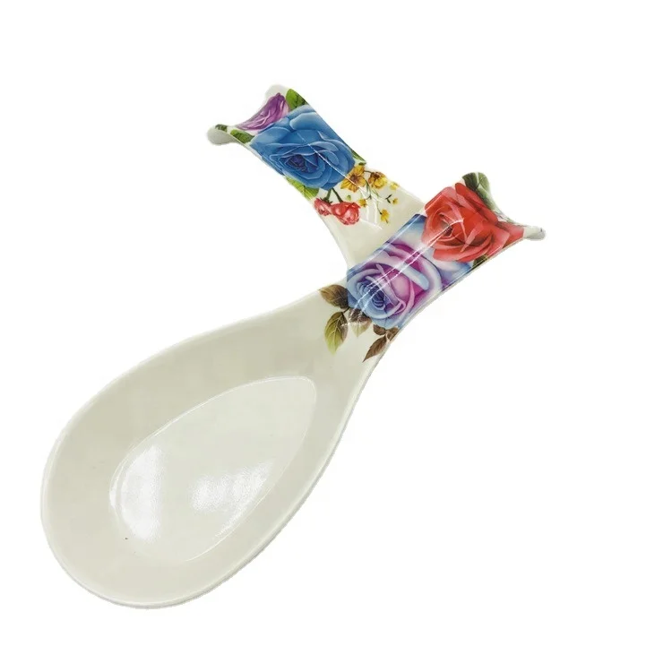 
Practical and fixable square plastic spoon 