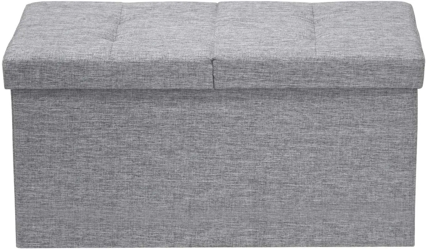 Collapsible 30" Storage Folding Toy Box Chest Fabric Storage Bin