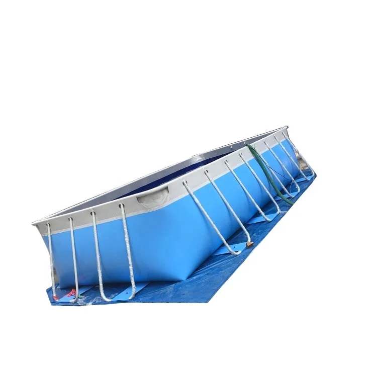 China professional above ground metal frame swimming pool for outdoor using