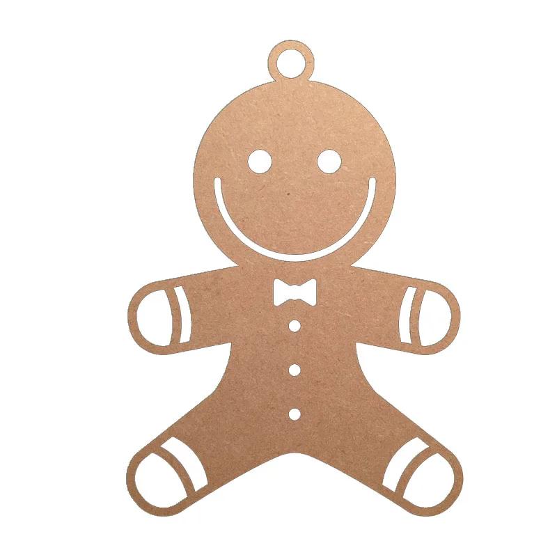 Wooden Character Laser Cut 3 Mm Mdf Wood Decoration