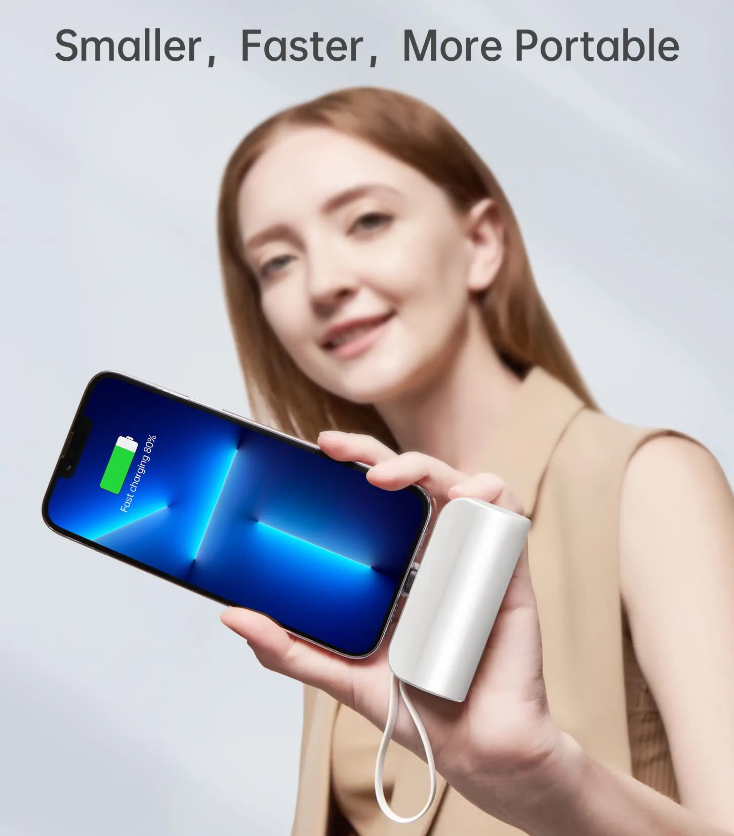 Small External Battery Portable Mini Power Bank Charging Poverbank