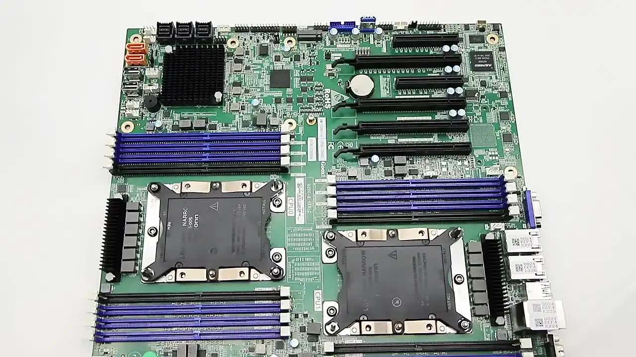 E-ATX Standard Motherboard Dual Intel XEON 1st and 2nd Generation