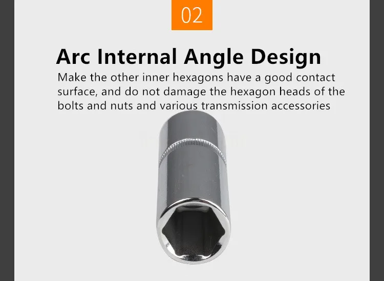 Manufacture Hot Sale Heavy Duty And Durable Extension Ratchet Wrench Socket