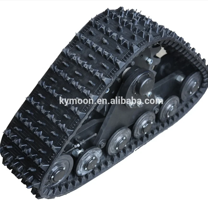 Width255 Triangle Track Assembly,Atv/utv Rubber Track Drive Systems/off
