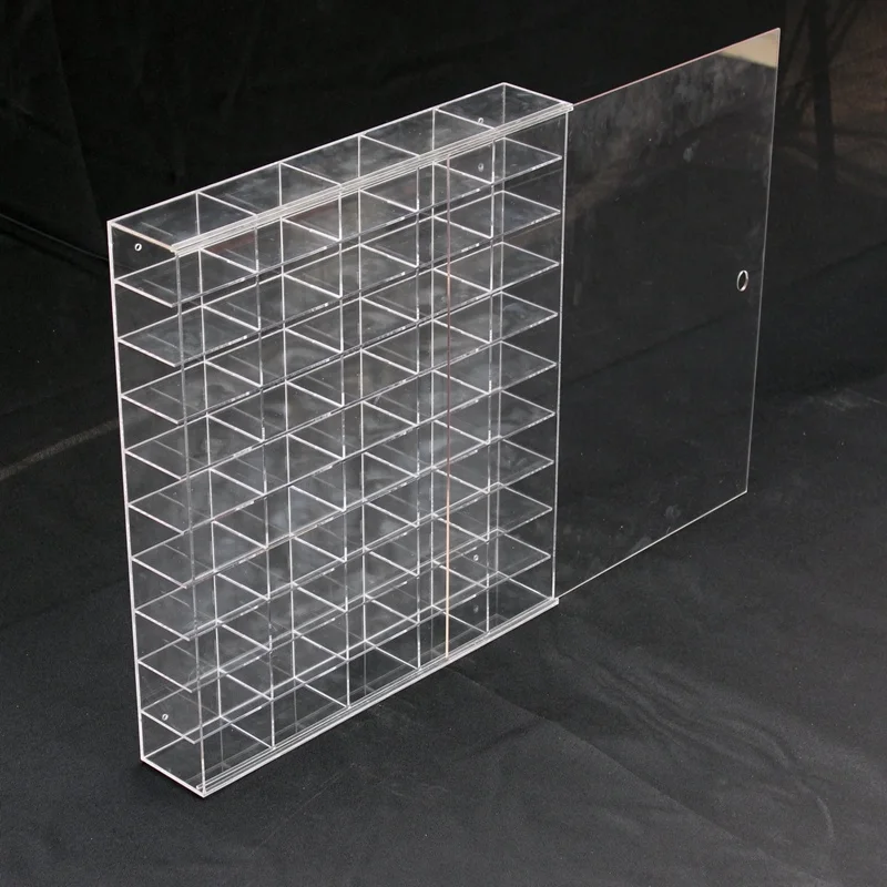 Acrylic Model Car Display Stand 1/64 Diecast Model Car Display Case For Store Retail