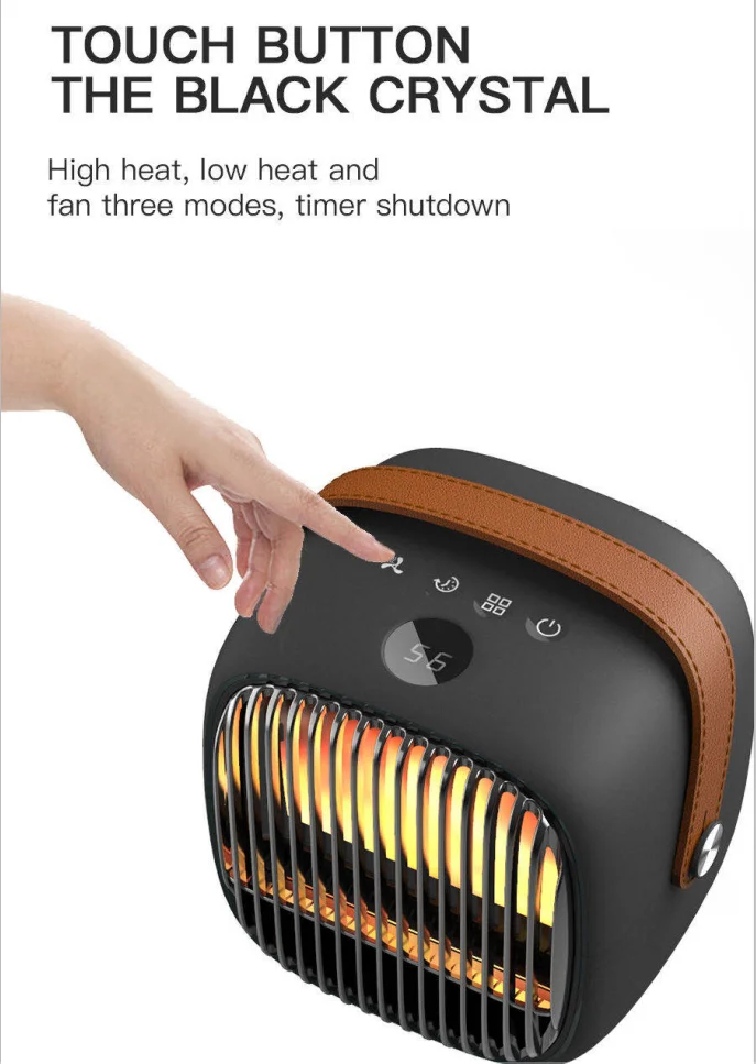 Wholesale New Immersive warm air space PTC warm heater simulation fire and  white noise home appliances From m.alibaba.com
