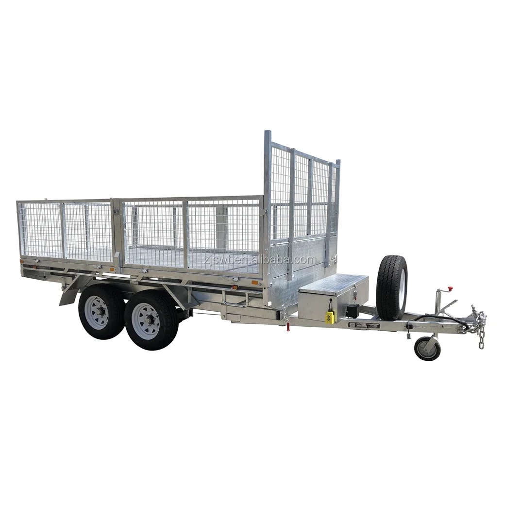 14x7 Galvanized Utility Flatbed Truck Trailer (swt-ftt147) - Buy