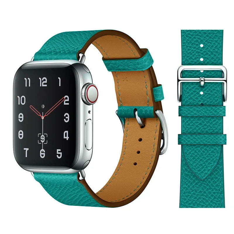Genuine Cow Leather Apple Watchband 