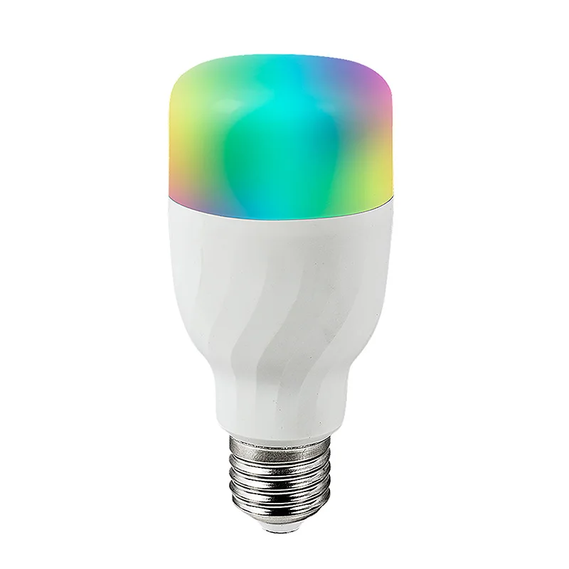 Shenzhen Alexa Google Hom IFTTT 9W E27 Smart Bulb RGB Color Voice Control Energy Saving LED Smart Wifi Lights