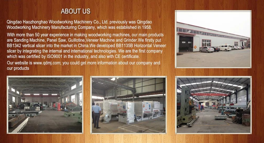 Qingdao Haozhonghao Woodworking Machinery Co., Ltd. - Sander, Slicer