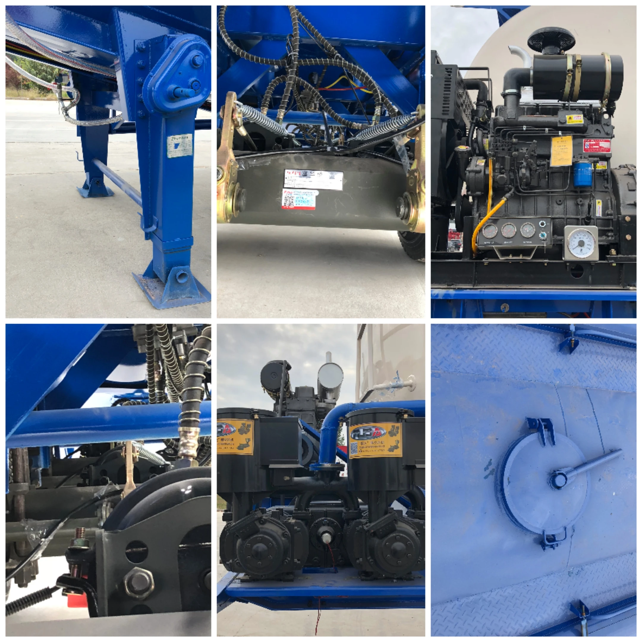 Cement Tank Trailer 3 Axles details