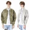 OEM dropshipping stock orange bomber jacket mens