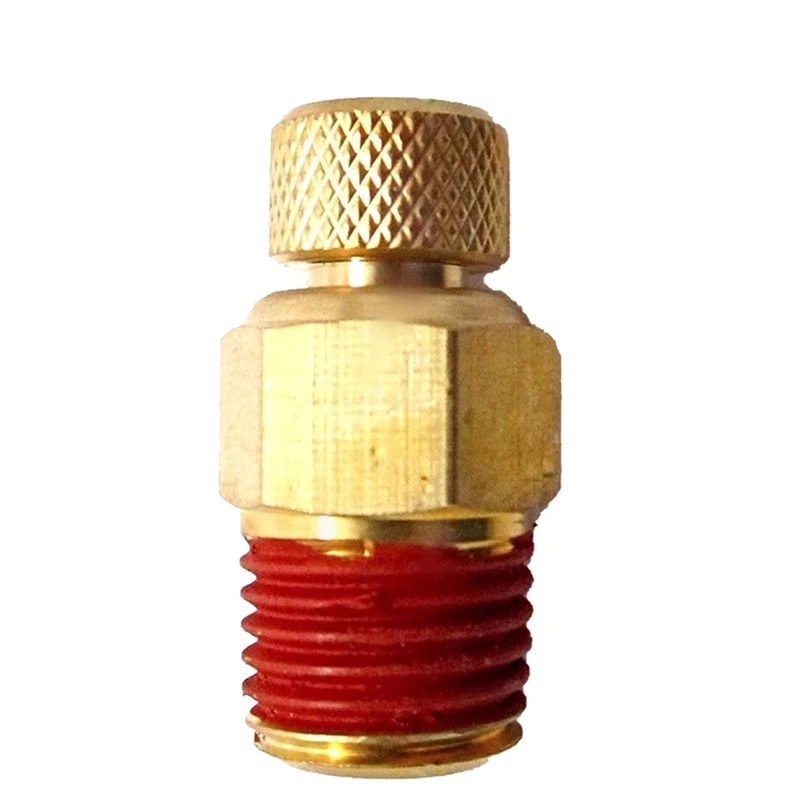 空气压缩机水分黄铜水箱排水1/4 "男性npt水petcock