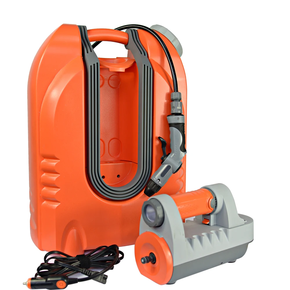 Multi-Function 3-In-1 Portable Pressure Washer 20L LED Torch Power Supply Perfect for Gardening, Bicycles & Motorcycles Cleaning details