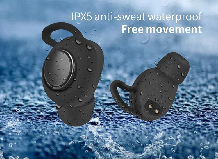 OEM ODM In-ear mini earphones bluetooth wireless earbuds TWS A13 with IPX5 level waterproof function - ANKUX.COM