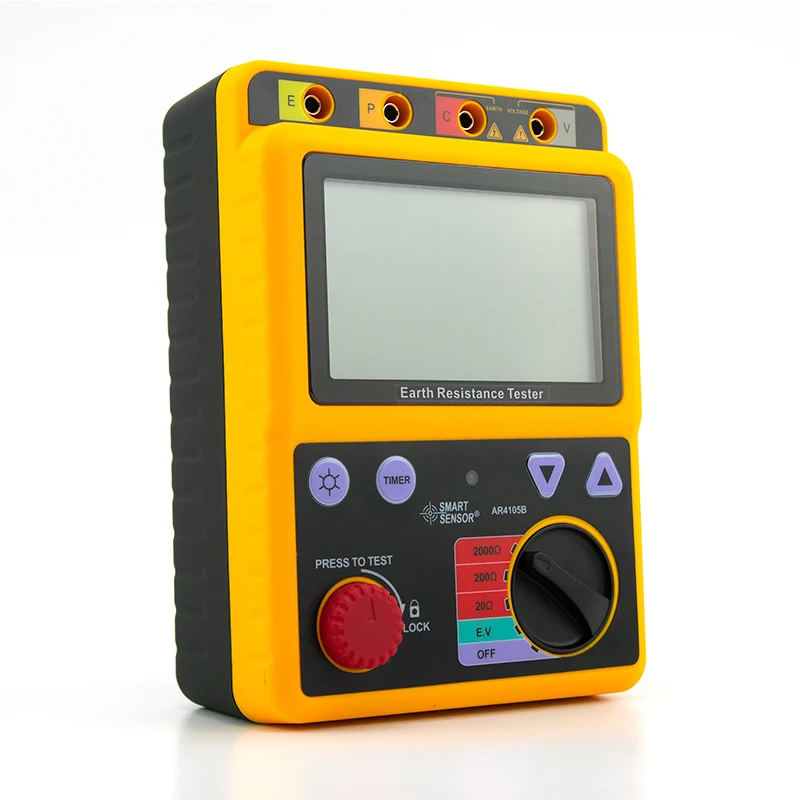 Smart Sensor Ar4105b 2000 Ohm Digital Earth Resistance Tester For Sale