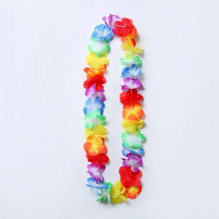 Party Decoration Hanging Leis 1m Long Artificial Silk Flower Wreath