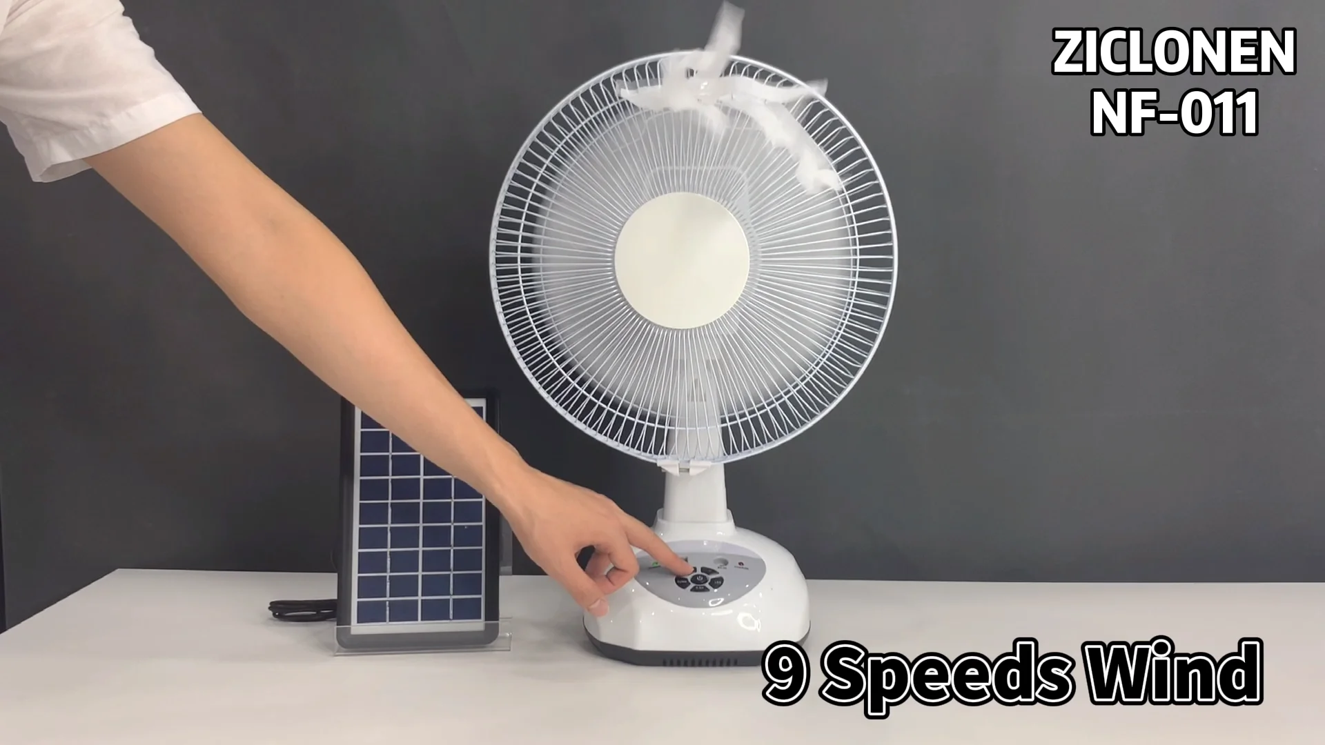 Powerful Ac Dc Electric Fan Portable 12 14 16 Inch Rechargeable Powered