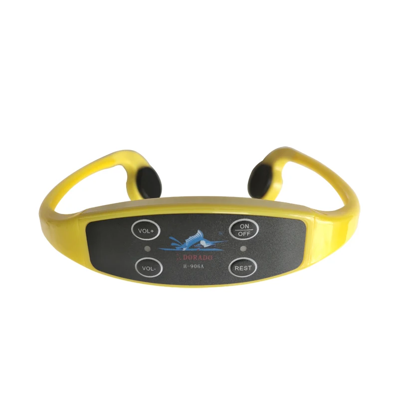 
Volume Adjustable Real Time Communication Underwater Sports Training Bone Conduction Headset 