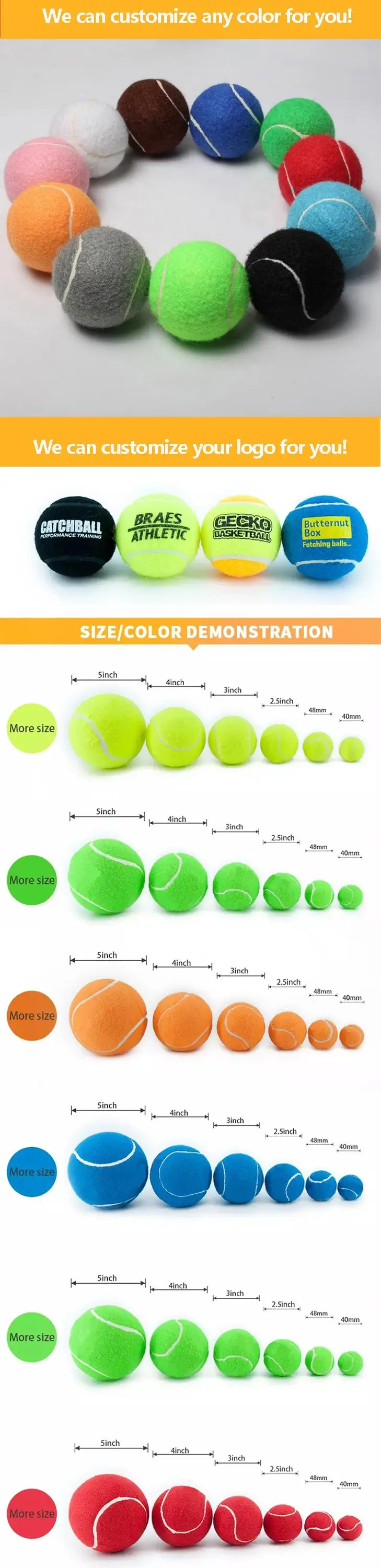 Wholesale Custom Printed Itf Quality Professional Tennis Balls Buy