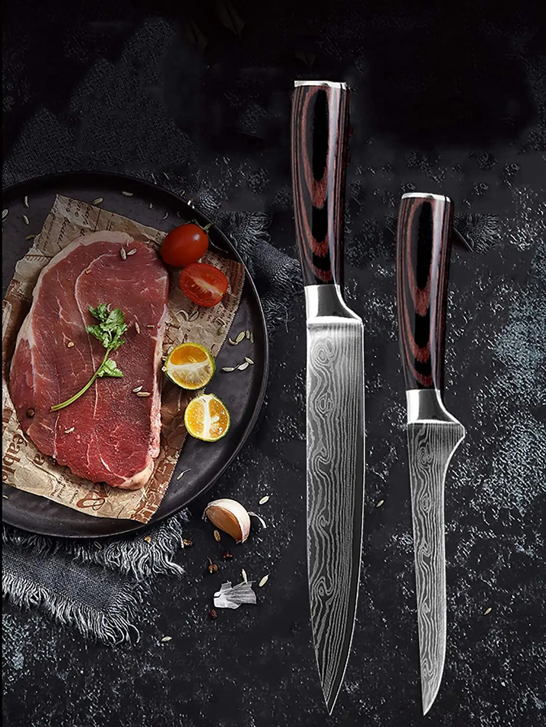 Chef Stainless Steel Slicing Knives
