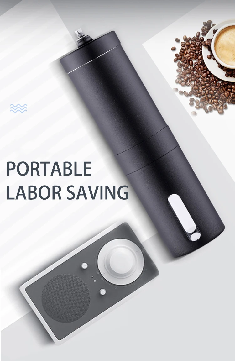  Coffee Grinder Mini Stainless Steel Hand Manual Handmade Coffee Bean Burr Grinders Mill Kitchen Tool Crocus Grinders