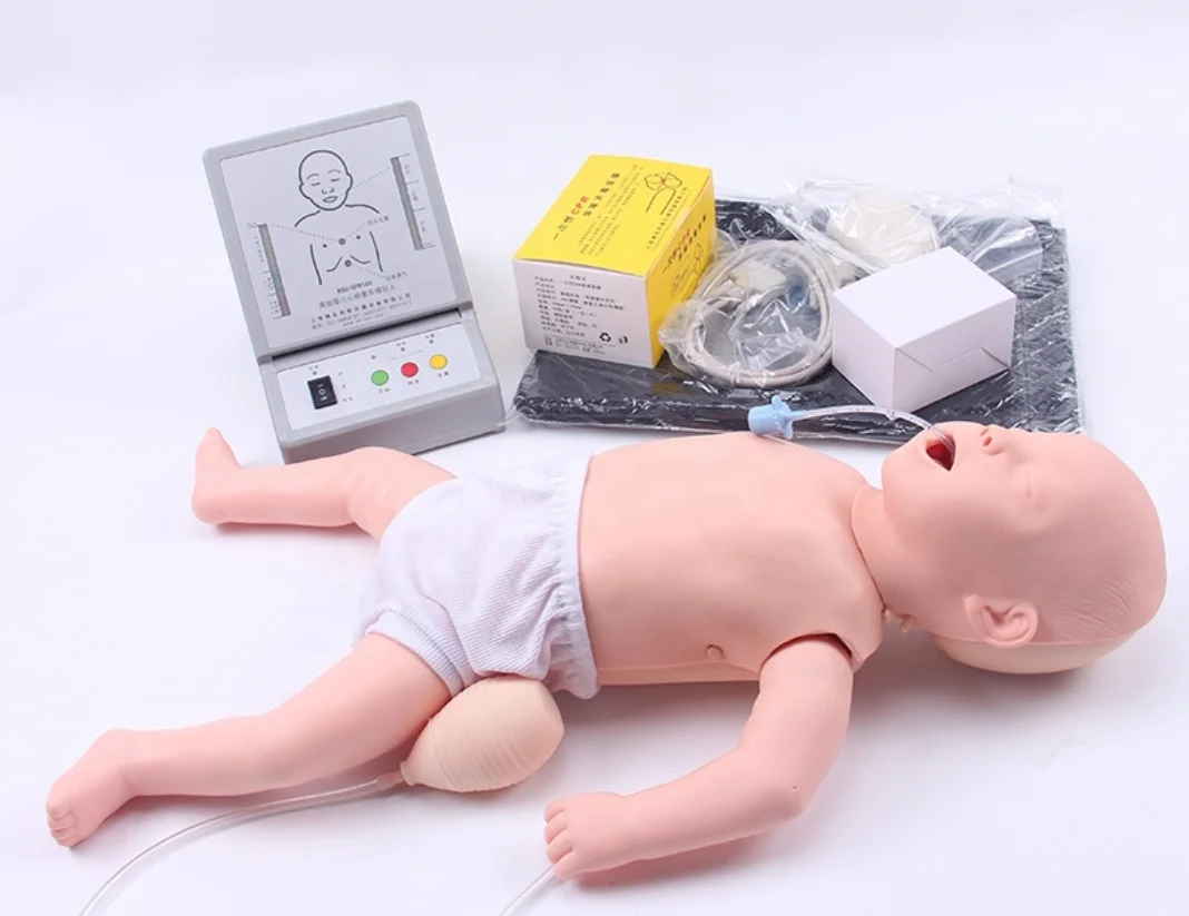 Electronic Cpr And Intubation Manikin Infant First Aid Training Doll Buy Cpr Manikins For Sale 