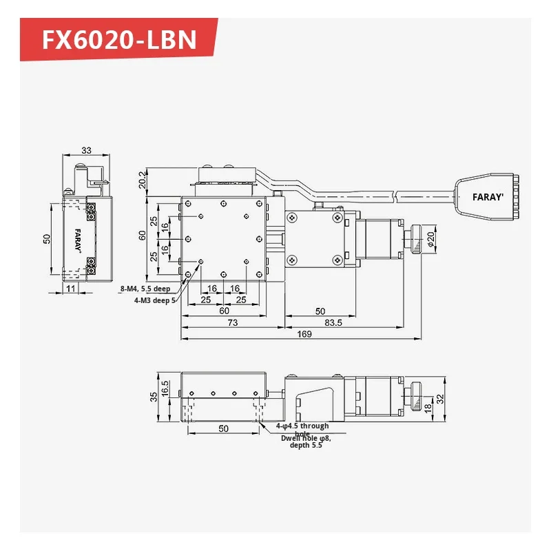 120 high precision fine adjustment sliding table-14