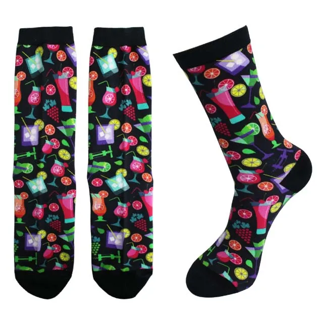 3d printed socks Fashion Design Men Women 3D Socks Sublimation Custom Printed Socks