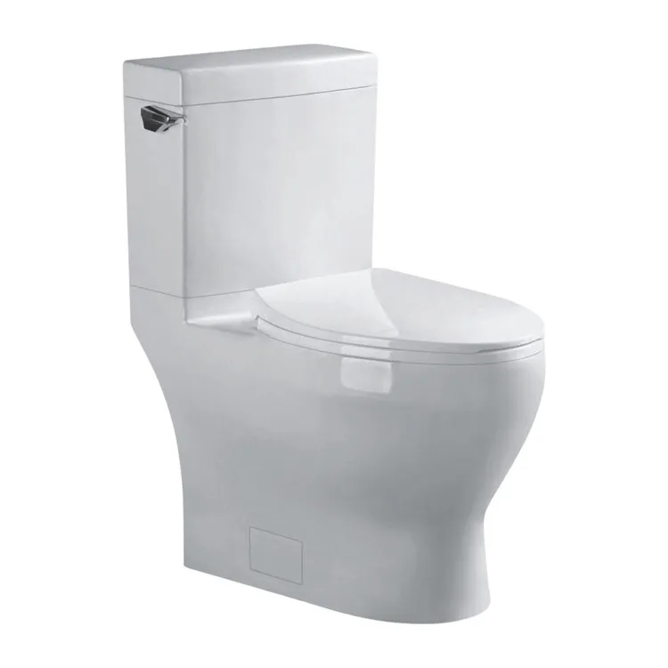 High quality two piece dual flush S-trap floor mounted siphonic toilet
