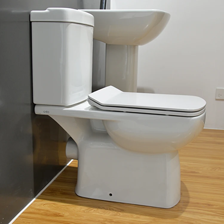 Huida Best Selling Factory Round Ptrap Dual Flush Washdown 2 Piece