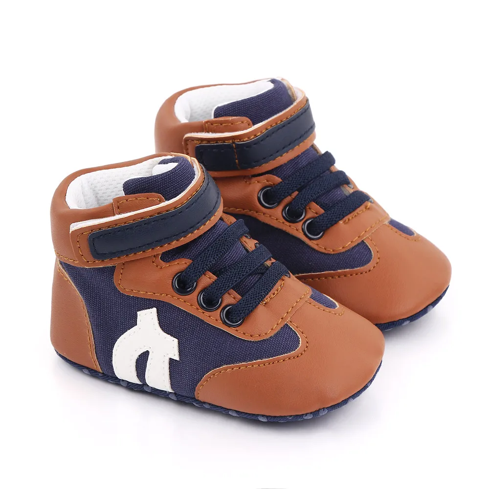 Fashion Baby Sneakers Soft Sole Non-slip Toddler Shoes Boy Baby Shoes 2025 factory
