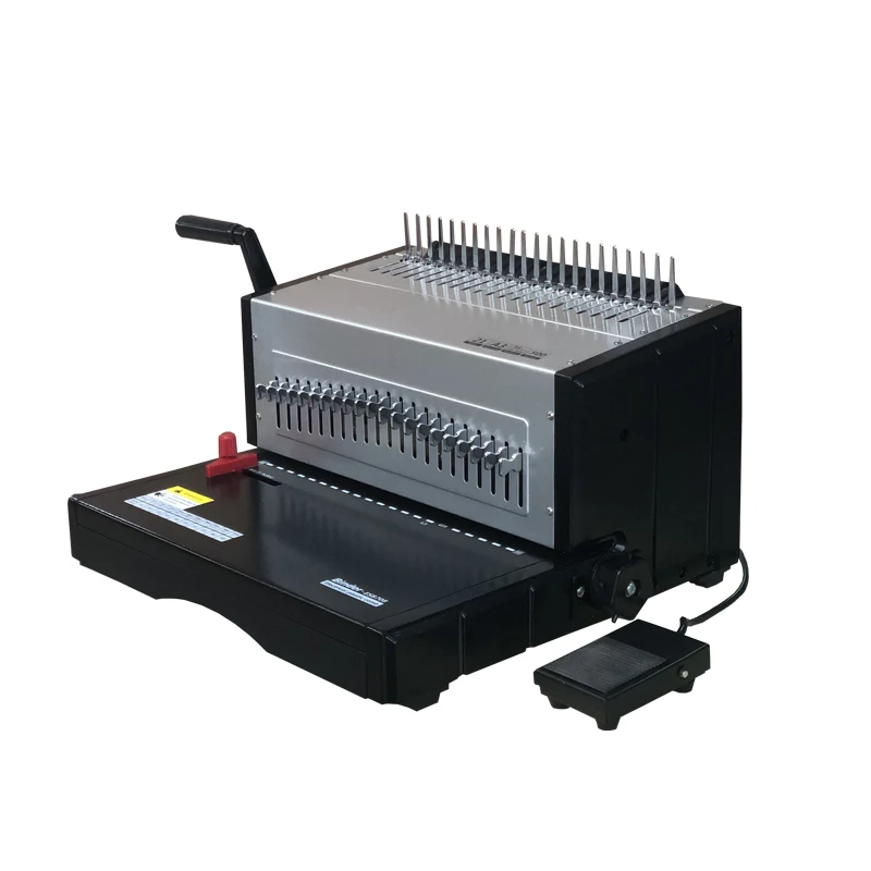 Comb Binding Machine Comb Binder Automatic Electrical Comb Binding