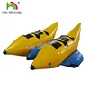 Wholesale Commercial 0.9 mm Inflatable Water Banana Boats Double Row Inflatable Banana Boat for sale