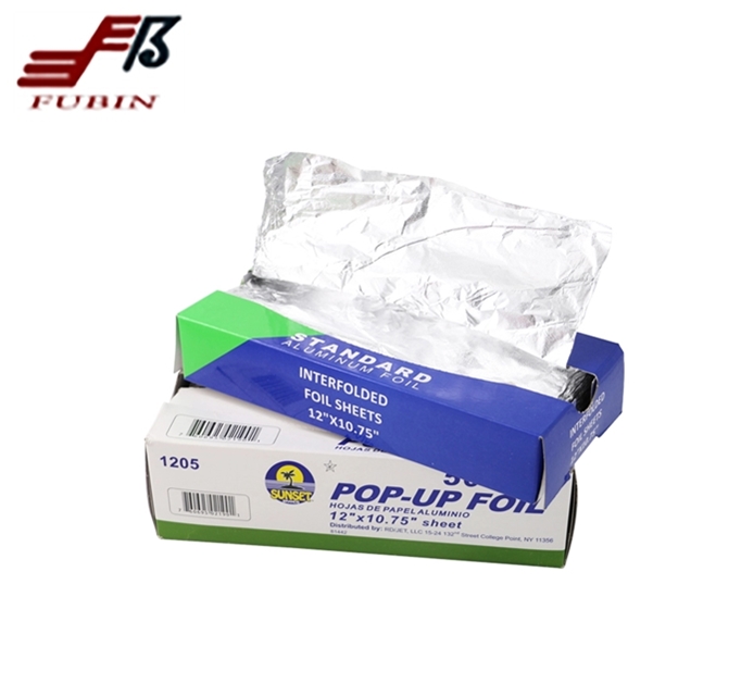 FDA 25 Micron Thickness Household Aluminum Foil Roll
