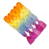 two colored synthetic x expression ombre braiding hair extension