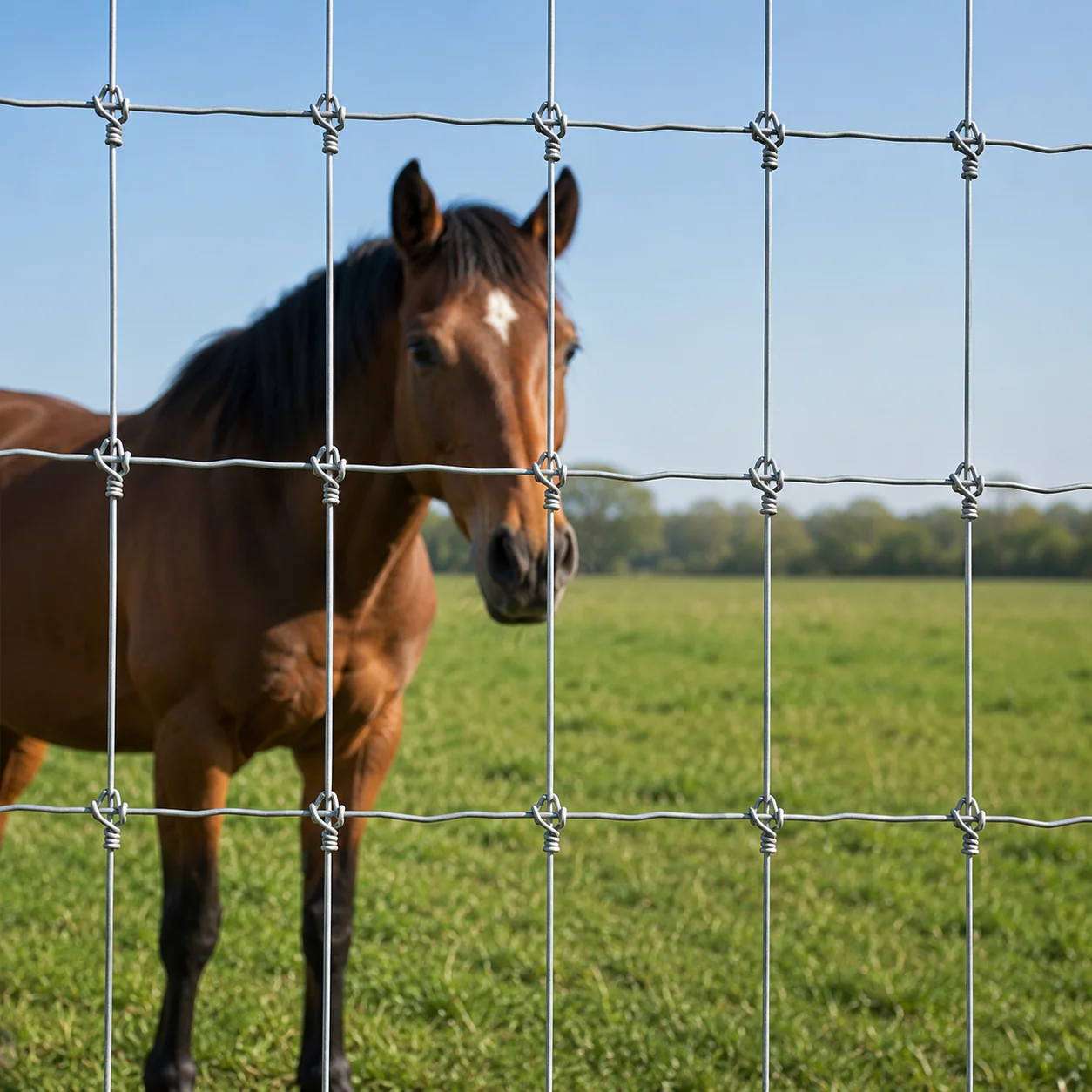Hinge Joint Fence for Horse