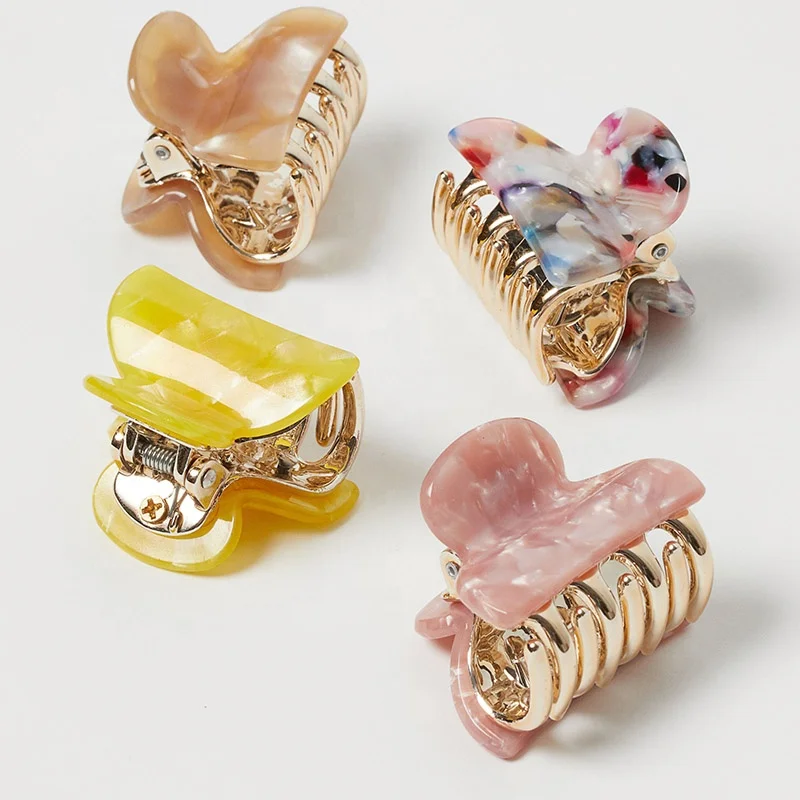 5cm Metal Printed Hair Clips Set Buy Hair Clips Set,Printed Hair