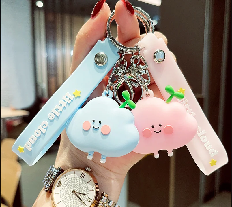 Wholesale Anime Keychain Cute Cartoon 3d Pvc Designer Kids Women ...