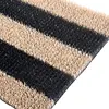 Efficient dirt removal surface anti - slip durable artificial turf grass floor mat