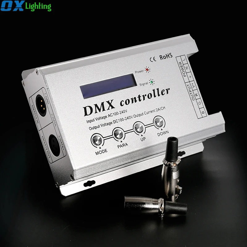 Led Dmx Controller 220v RGB Controller for 220v RGB LED Strip